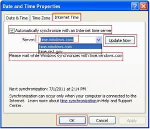 How to Synchronise Your Computer Time With The Internet Clock 8