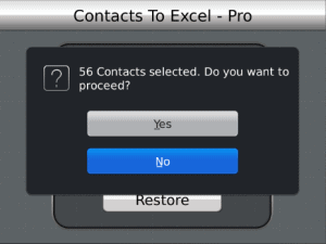 How to Transfer Blackberry Mobile Contacts to Excel 10